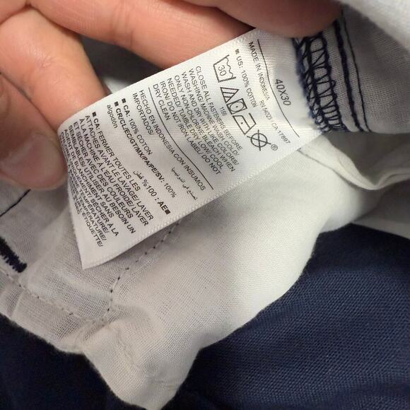 Old Navy Straight Cargo Pants, Blue, 40x30 - Picture 5 of 5